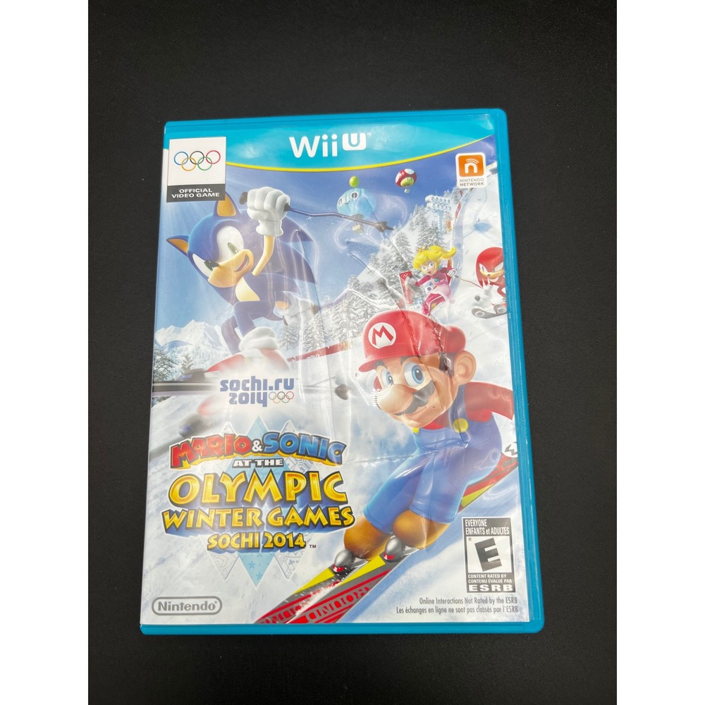 Mario & Sonic at the Olympic Winter Games Sochi 2014 Nintendo Wii U New Sealed